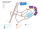 Amsterdam Airport Schiphol map