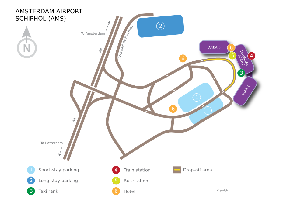Amsterdam Airport Schiphol is