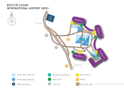 Boston Logan International Airport map