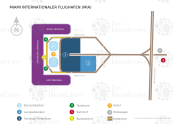 Miami International Airport map