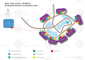 New York John F. Kennedy International Airport map