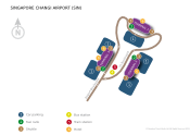 Singapore Changi Airport map