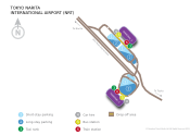 Tokyo Narita Airport map
