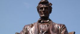 Lincoln at Hodgenville, Kentucky