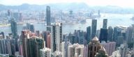 View from Peak Hill, Hong Kong