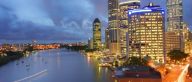 Brisbane by night