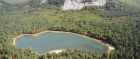 Echo Lake is a popular fishing spot in New Hampshire