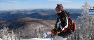 Skier in Killington