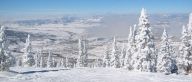 Stunning view of Steamboat ski resort in Colorado