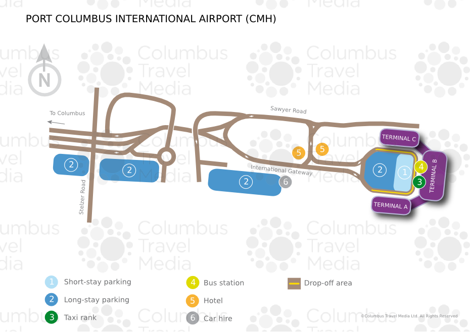 dollar rental car columbus ohio airport phone number