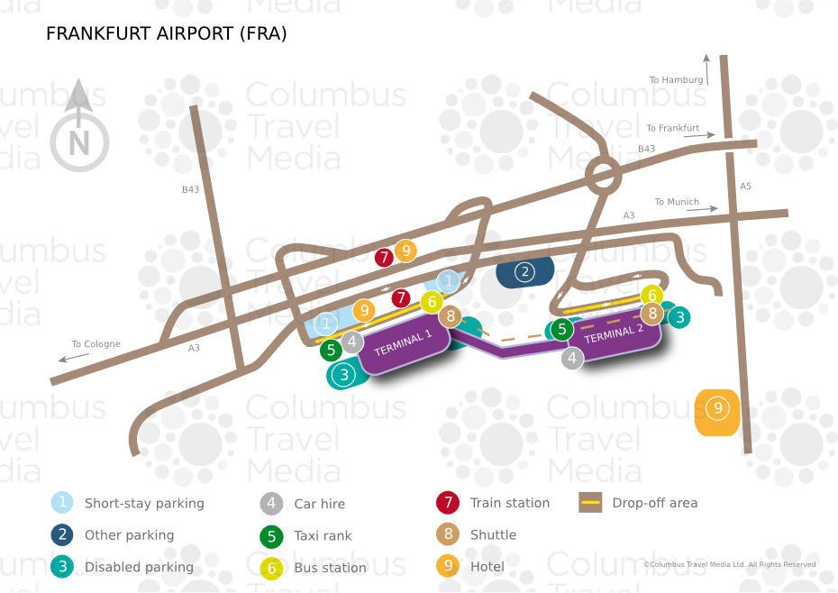 The complete to Frankfurt Airport