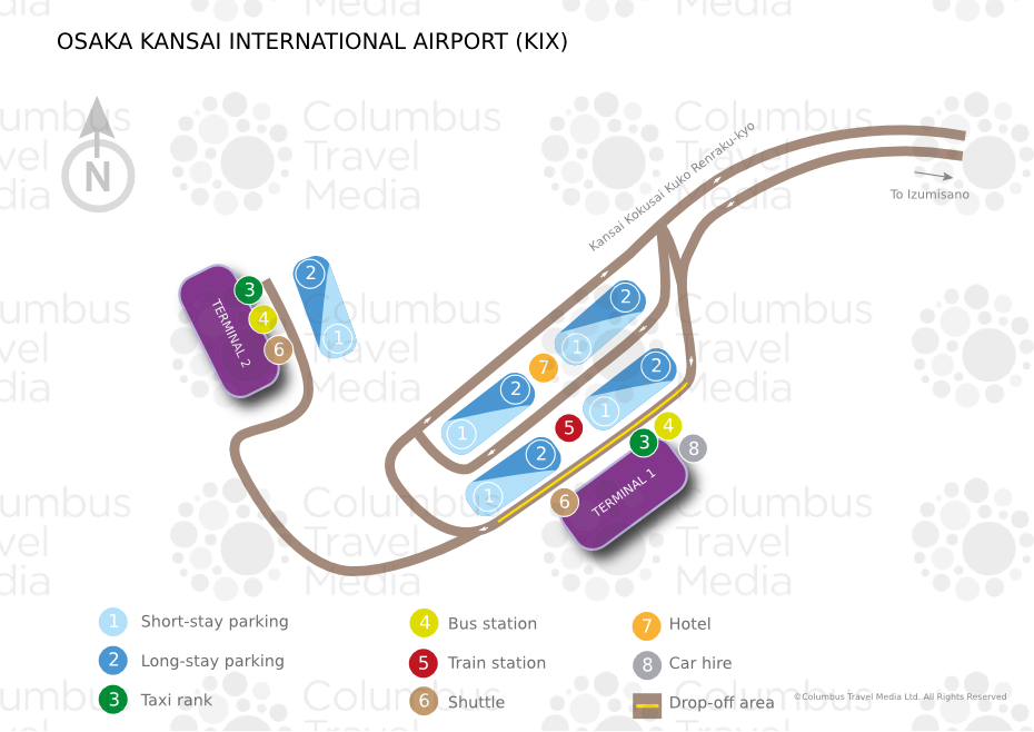 Kansai Airport Station Map