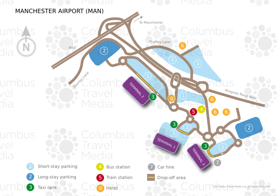 trusted travel manchester airport address