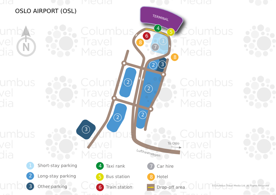 Oslo Norway Airport Map Getting Around Oslo Norway Packed With