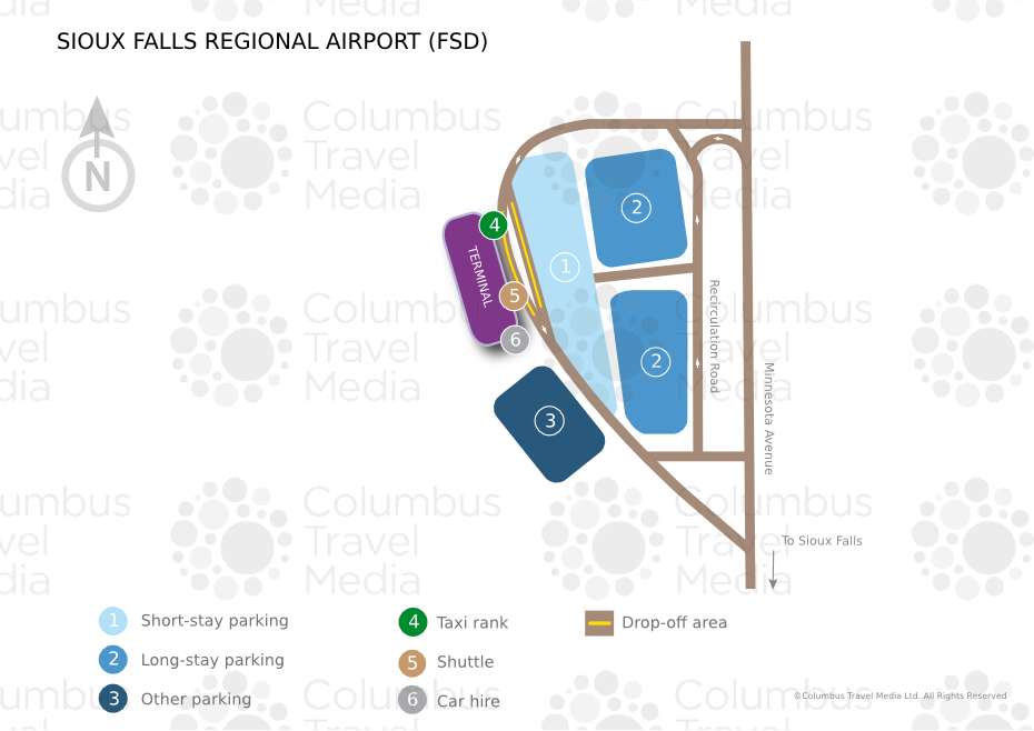 sioux falls airport car rental hours