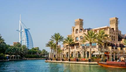 Water oasis on site Madinat Jumeirah Mina A Salam