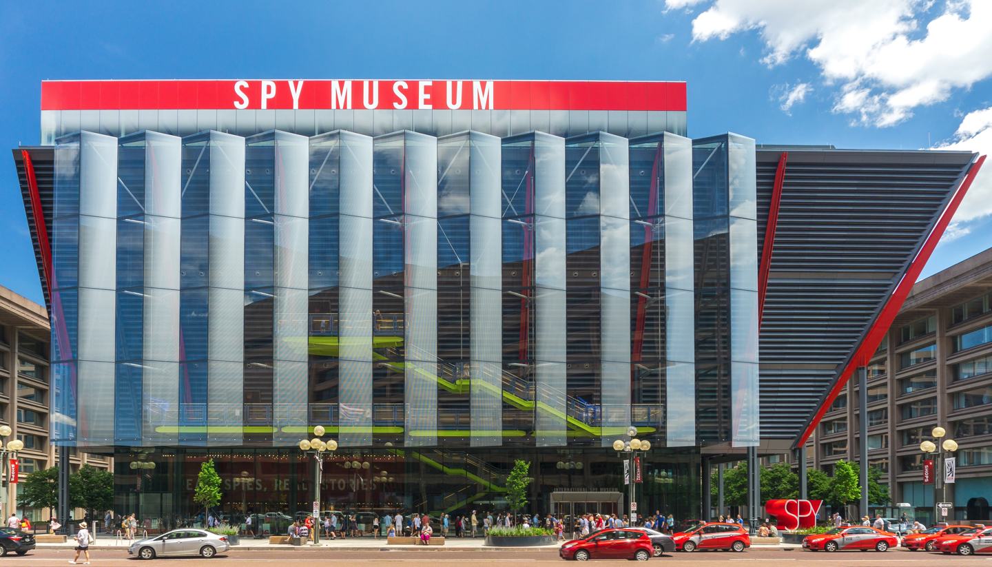 Top 5: Destinations fit for spies - International Spy Museum, Washington, USA