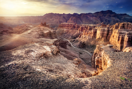 The splendour of Charyn Canyon