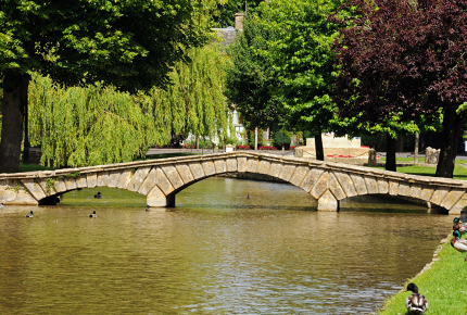 Mill Bridge, Bourton-on-the-Water, England