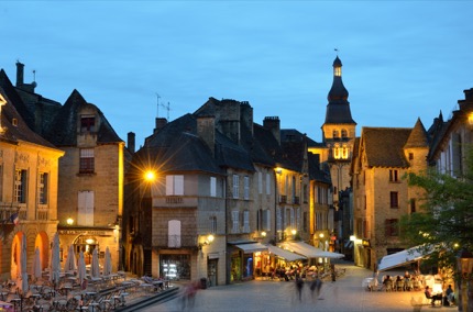 Sarlat-la-Canéda in France's Dordogne region