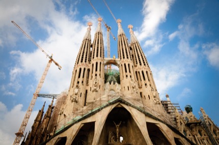 Cathedral Sagrada Familia, Barcelona, Spain