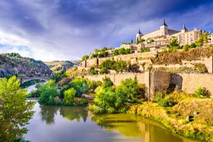 The ancient city of Toledo in Spain