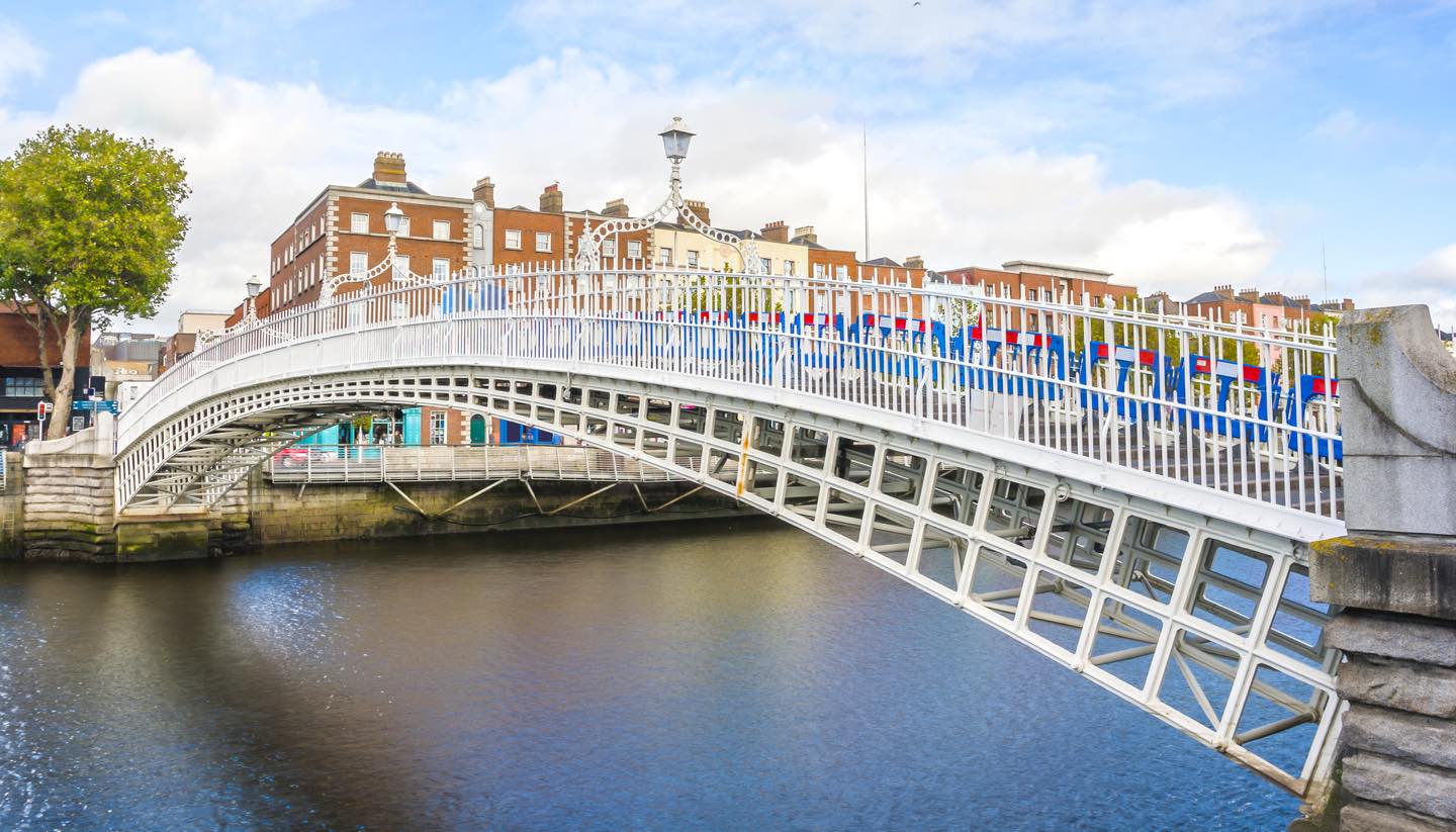 Dublin - Ha penny Bridge, Dublin, Ireland