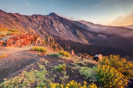 The formidable Mount Etna