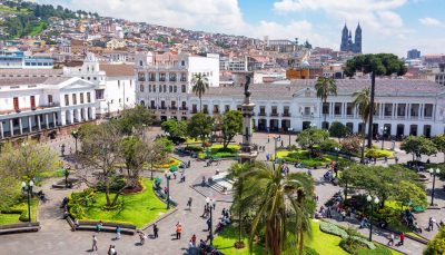Plaza Grande in Quito, Ecuador