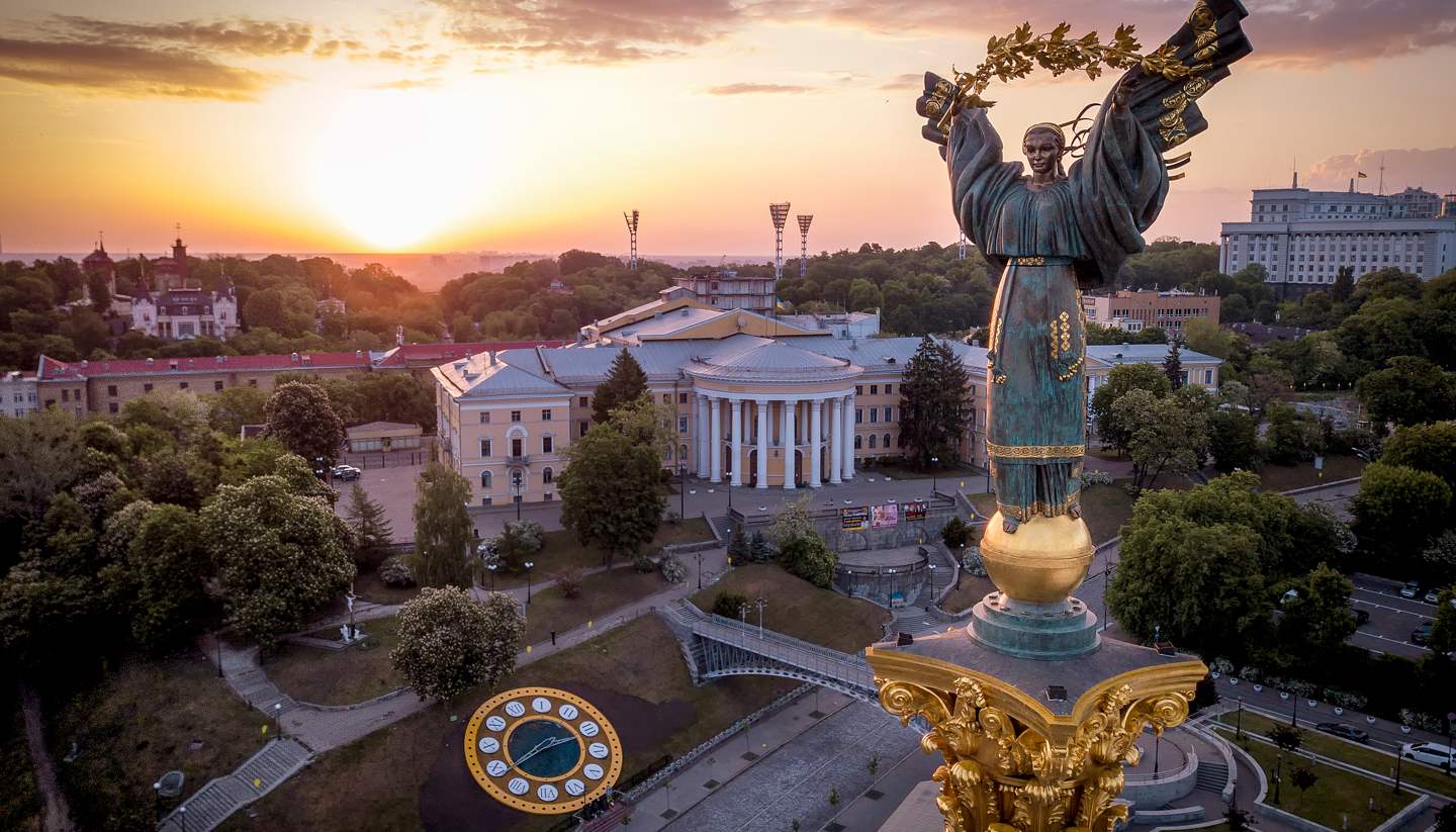 Ukraine - Monument of Independence, Kiev, Ukraine
