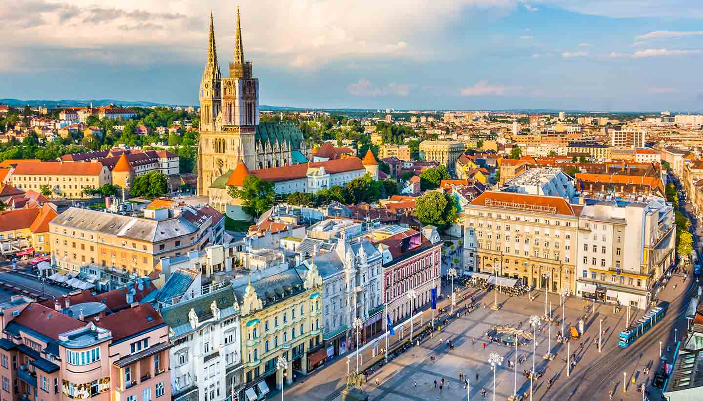 Zagreb Croatia October 28 2017 Croatian Stock Photo 744291724