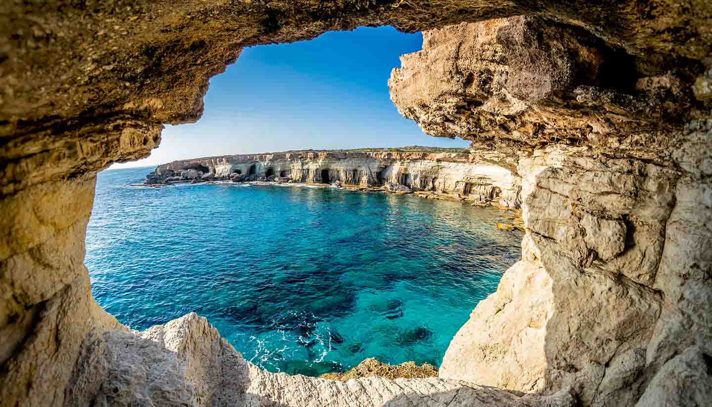 Cyprus - Sea Caves near Ayia Napa, Cyprus