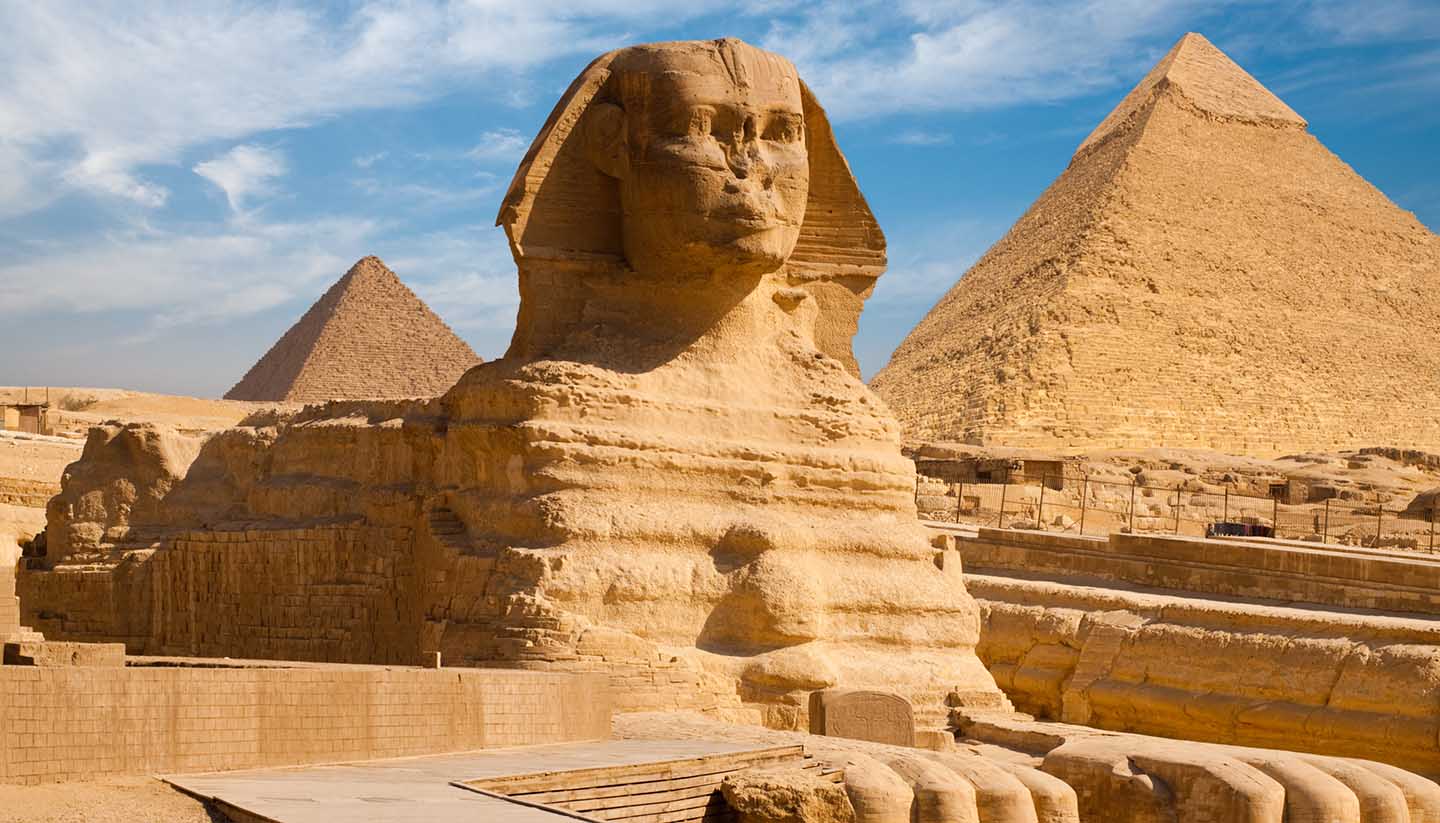 Egypt - Giza Sphynx Pyramids, Egypt