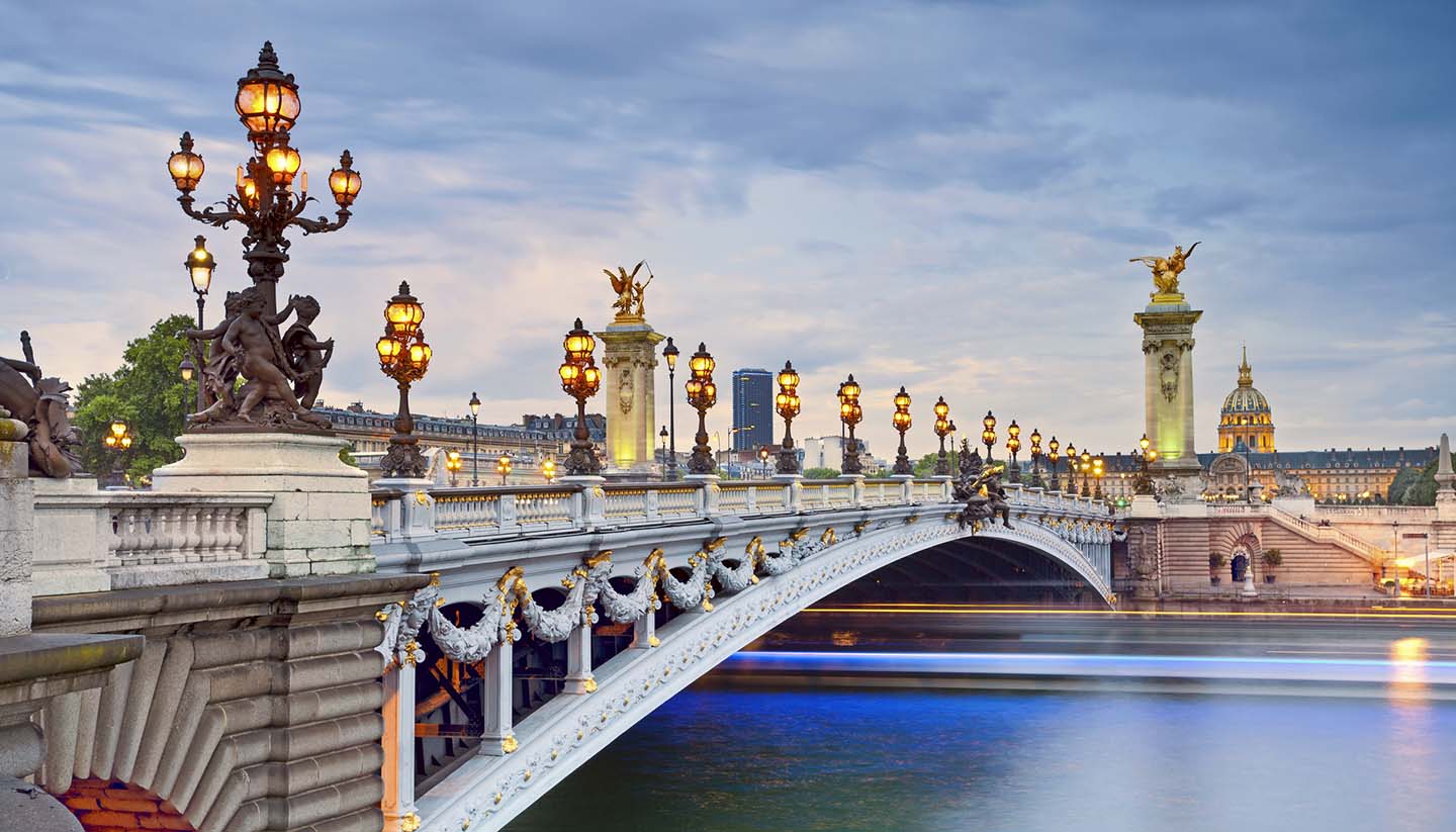 Paris - Alexandre III Bridge Paris, France