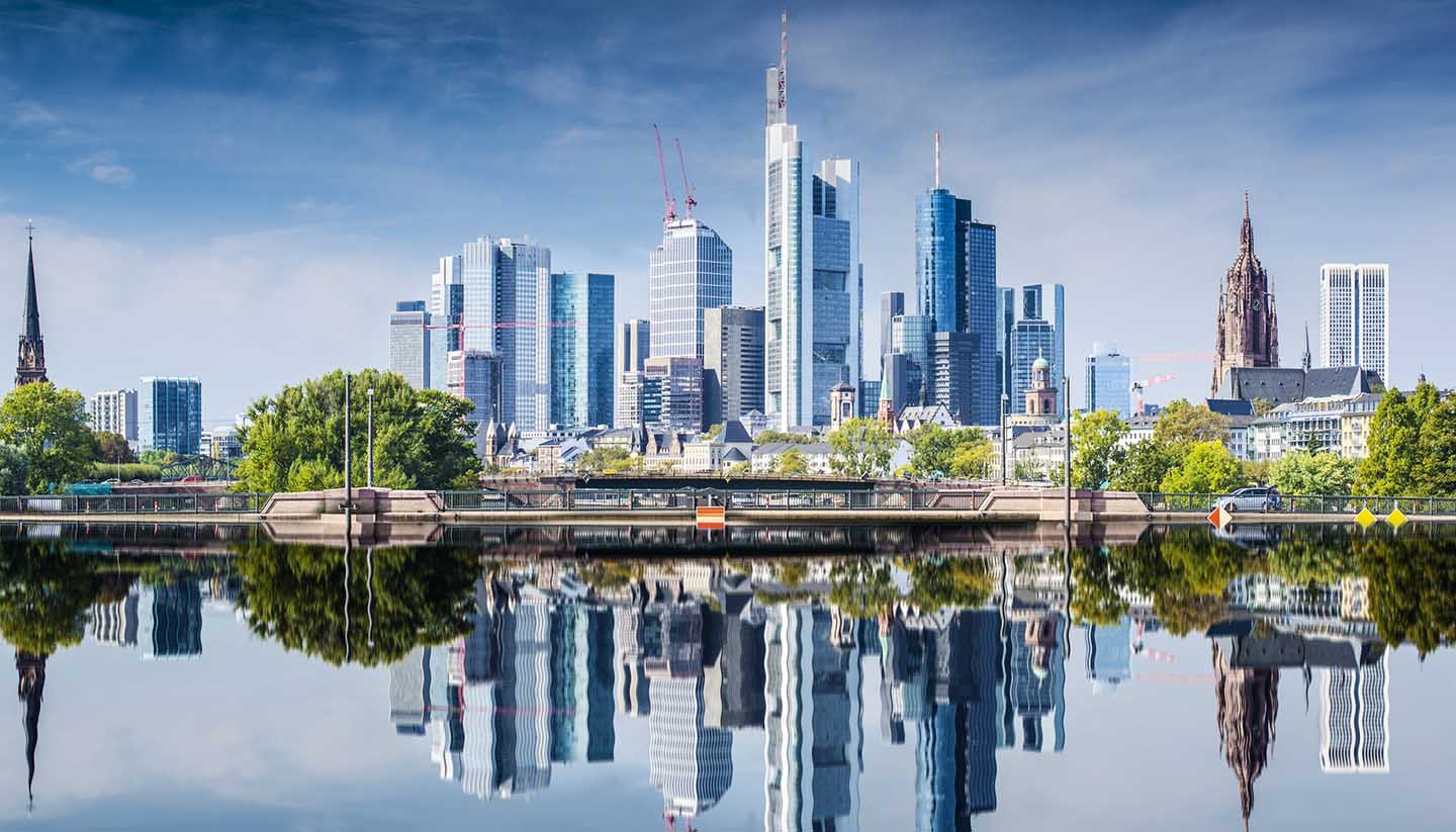 Frankfurt - Skyline of Frankfurt, Germany