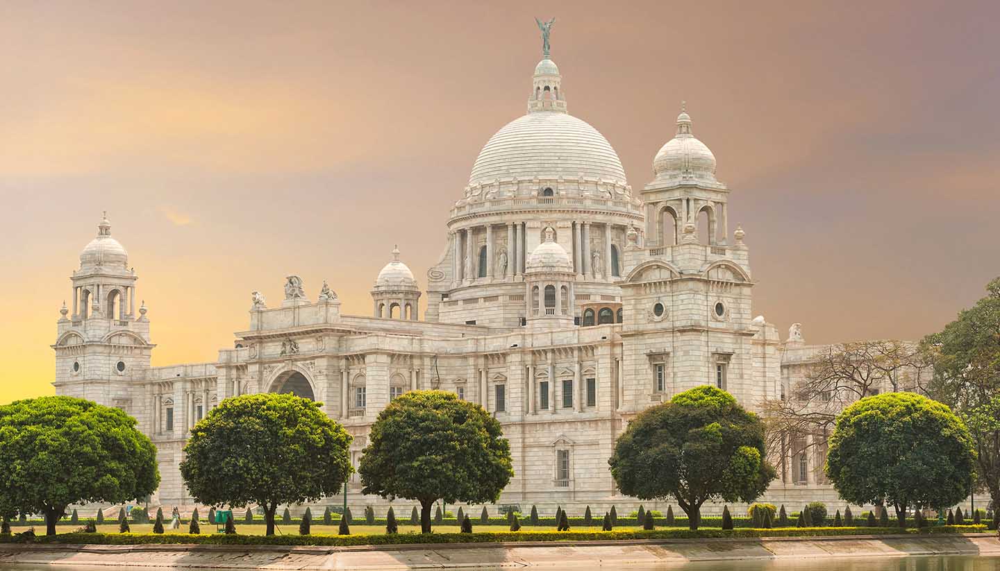 Kolkata (Calcutta) - Victoria Memorial landmark in Calcutta India