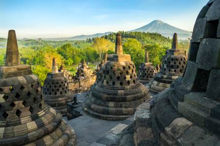 Borobudur, the world's largest Buddhist temple