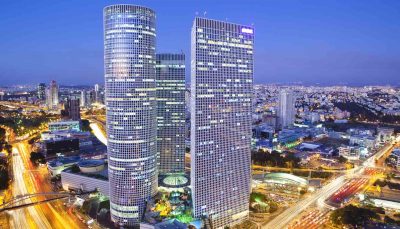 Tel Aviv at sunset, Israel