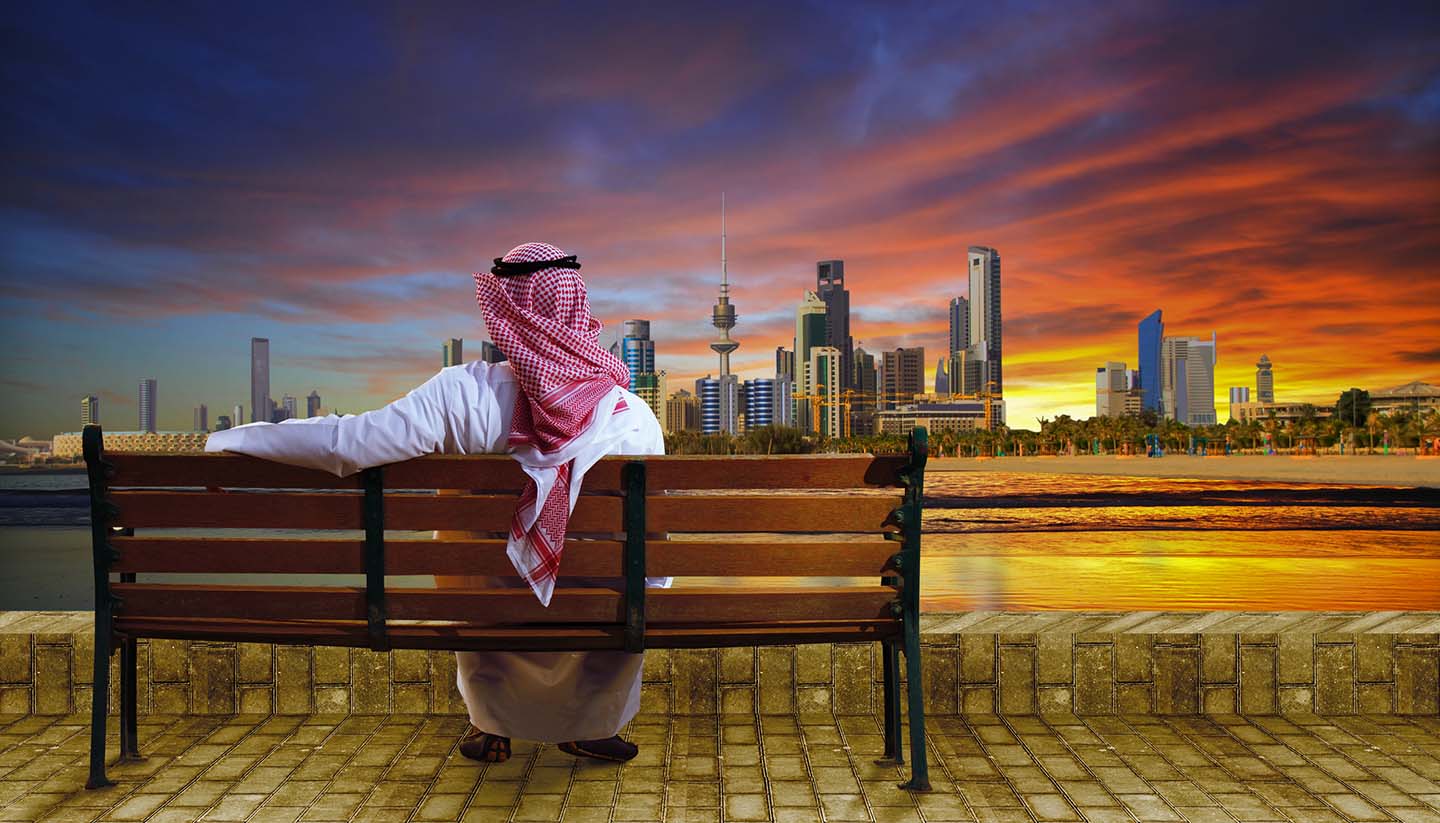 Kuwait - Kuwait City During Sunset