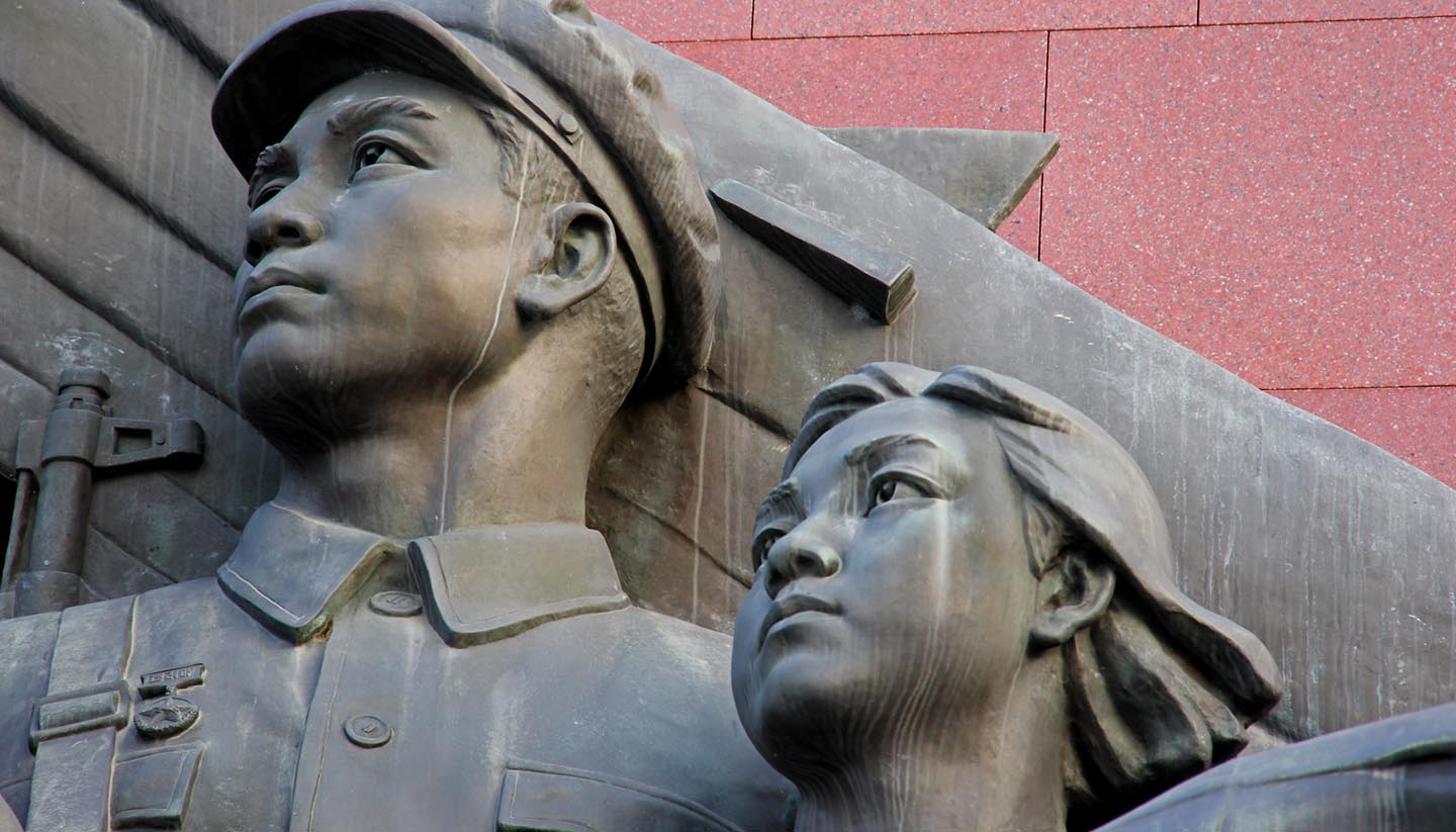 North Korea - Mansudae Grand Monument, NorthKorea