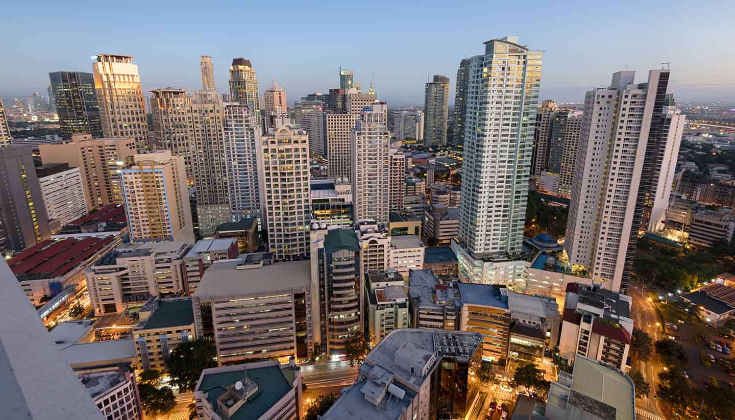 Manila - Makati Skyline, Manila, Philippines