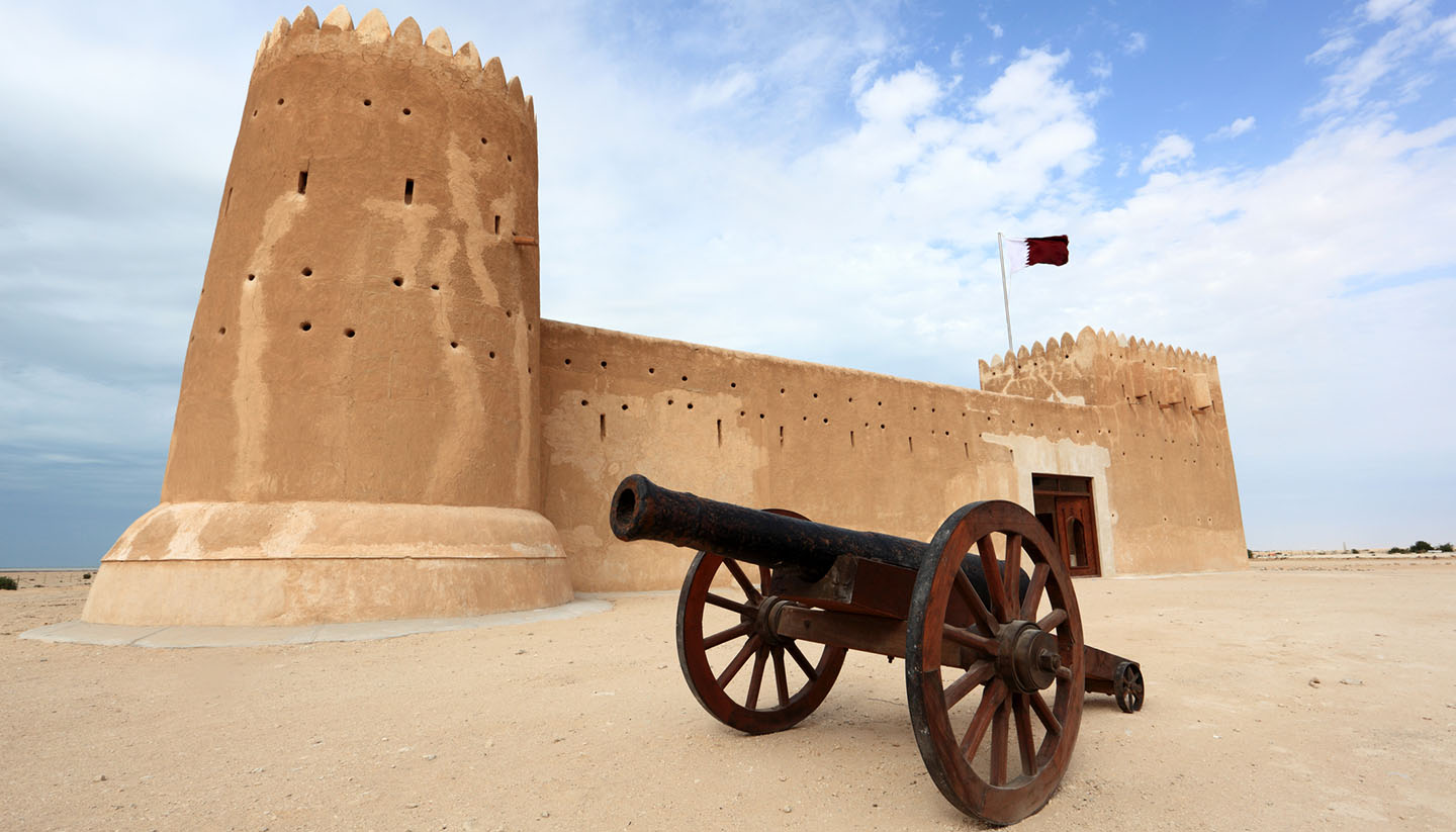 Qatar - Al Zubarah fort in Qatar, Middle East