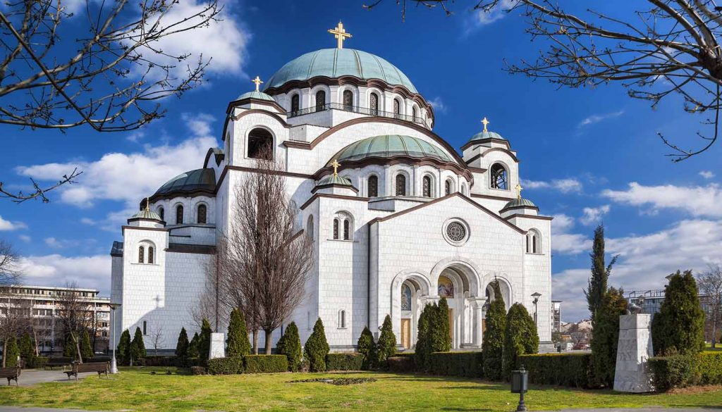 Belgrade - St. Sava Cathedral in Belgrade, Serbia