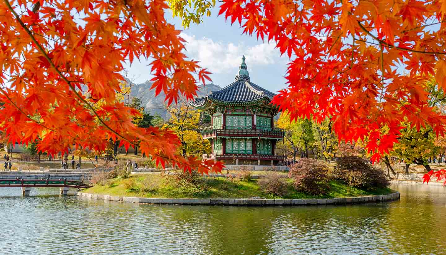 Seoul - Gyeongbokgung Palace in Seoul, South Korea