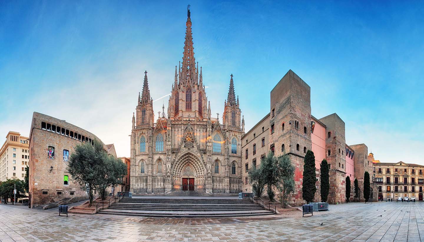 Barcelona - Barcelona Cathedral. Spain