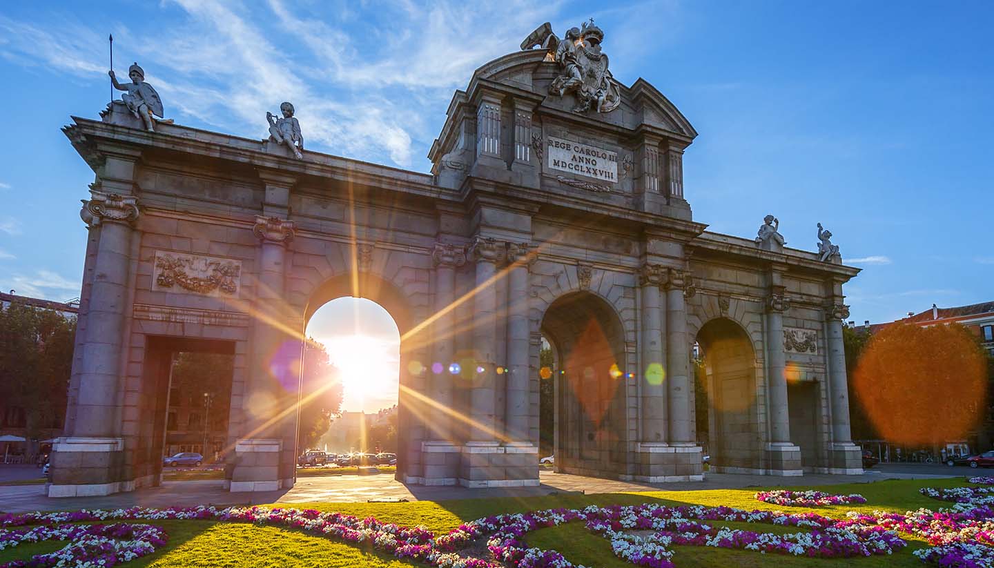 Madrid - Puerta de Alcala, Madrid, Spain