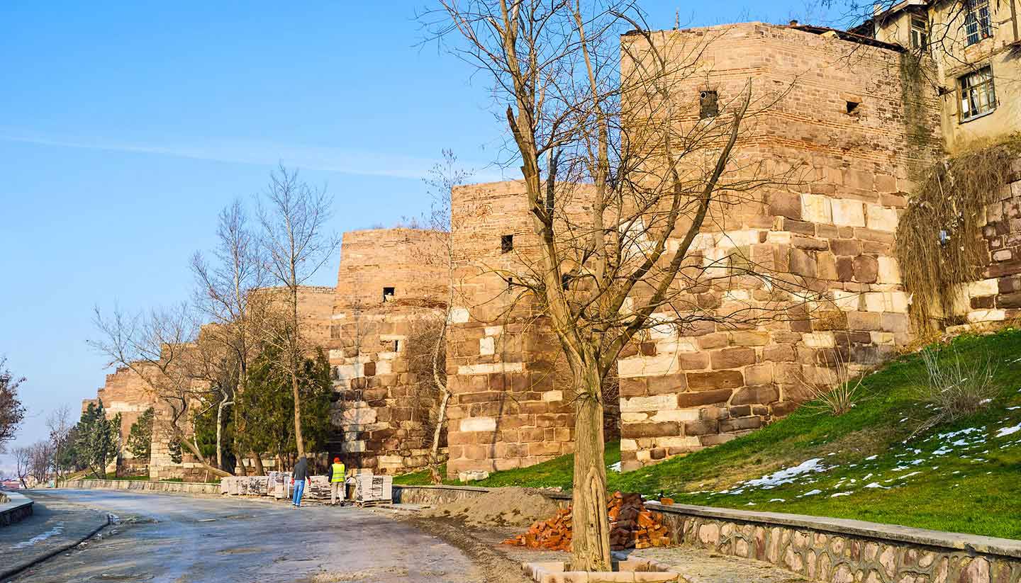 Ankara - Defensive Wall Ankara, Turkey