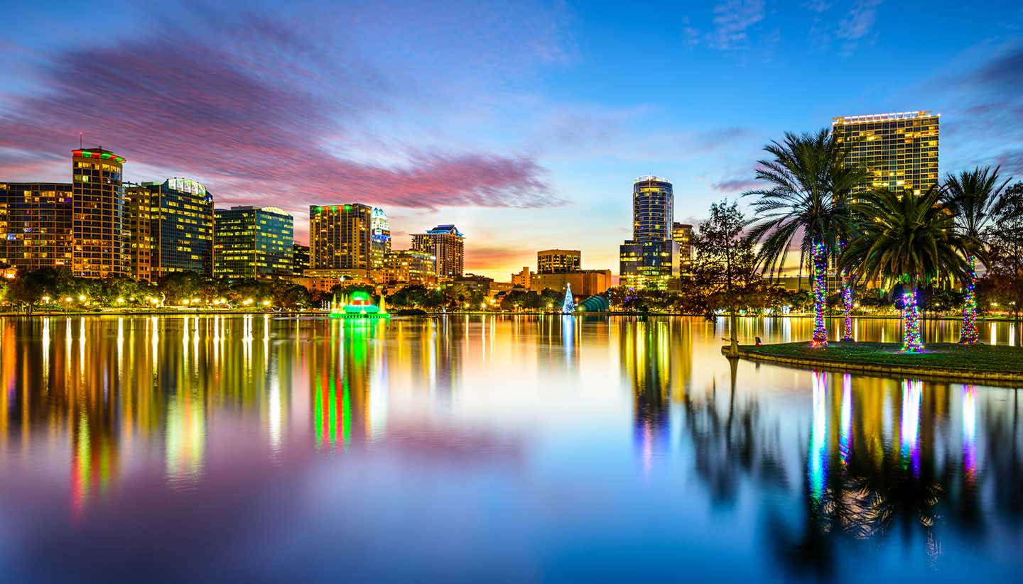 Orlando - Orlando Skyline, Florida, USA