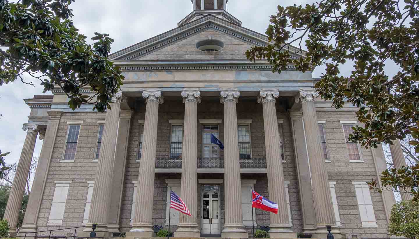 Mississippi - Old Courthouse at Vicksburg, Mississippi