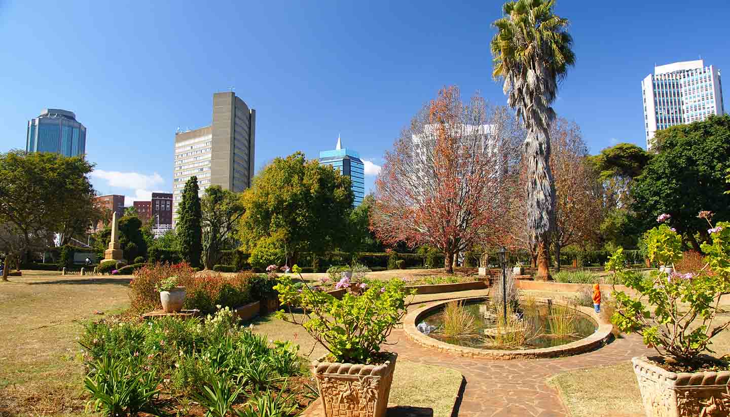 Zimbabwe - Harare Central Park, Zimbabwe